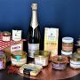 Cesta Gourmet francesa de Navidad: Degustación Premium con Champagne