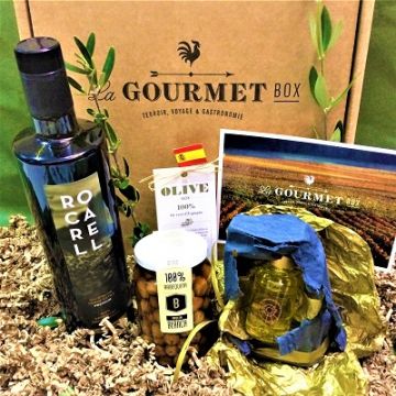 Coffret cadeau collection huile d'olive BOX TRIO
