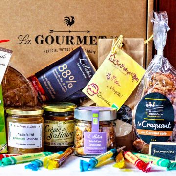 Süßigkeiten-Gourmet-Box, handwerklich hergestellte Süßigkeiten aus der Region von La Gourmet Box
