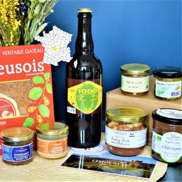 Gourmet-feinkostkorb aus der Region La Creuse - Limousin 