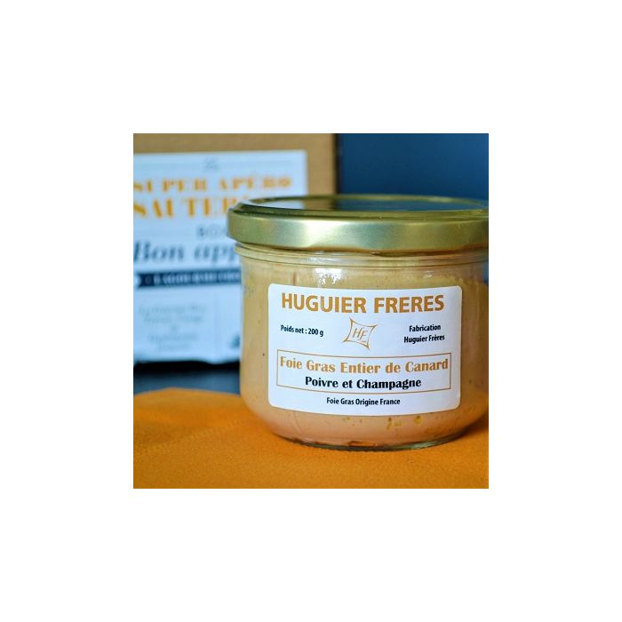 SAUTERNES and Foie-Gras DELUXE HORS D'OEUVRES GIFT BOX