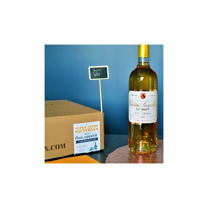 SAUTERNES and Foie-Gras DELUXE HORS D'OEUVRES GIFT BOX