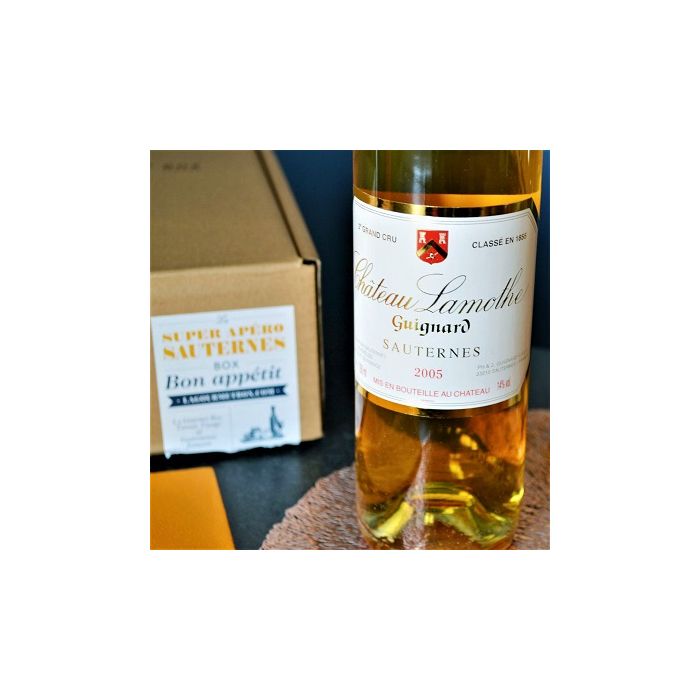 SAUTERNES and Foie-Gras DELUXE HORS D'OEUVRES GIFT BOX