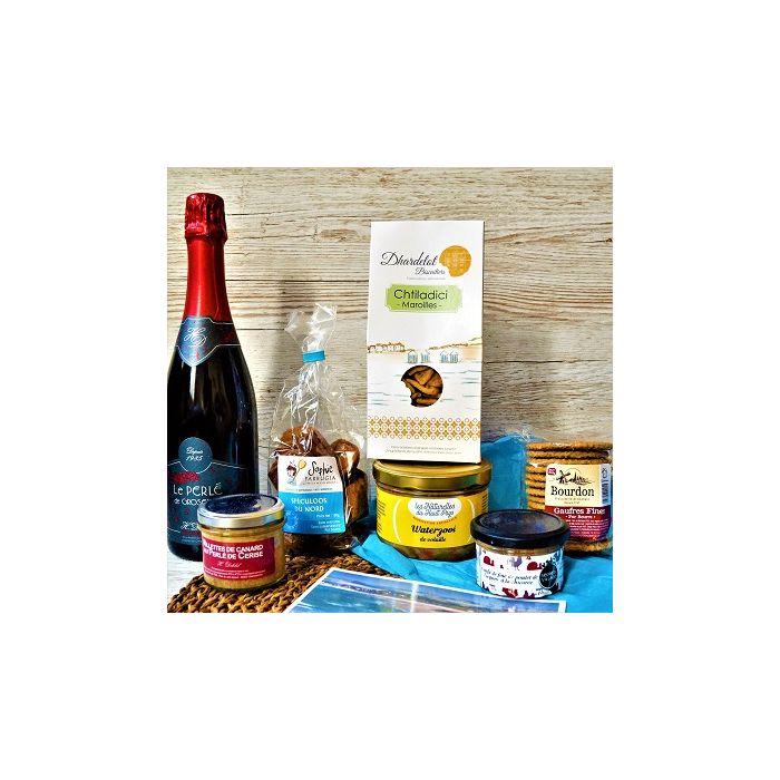 Franzözische GourmetBox-set aus der Nord-Pas-De-Calais