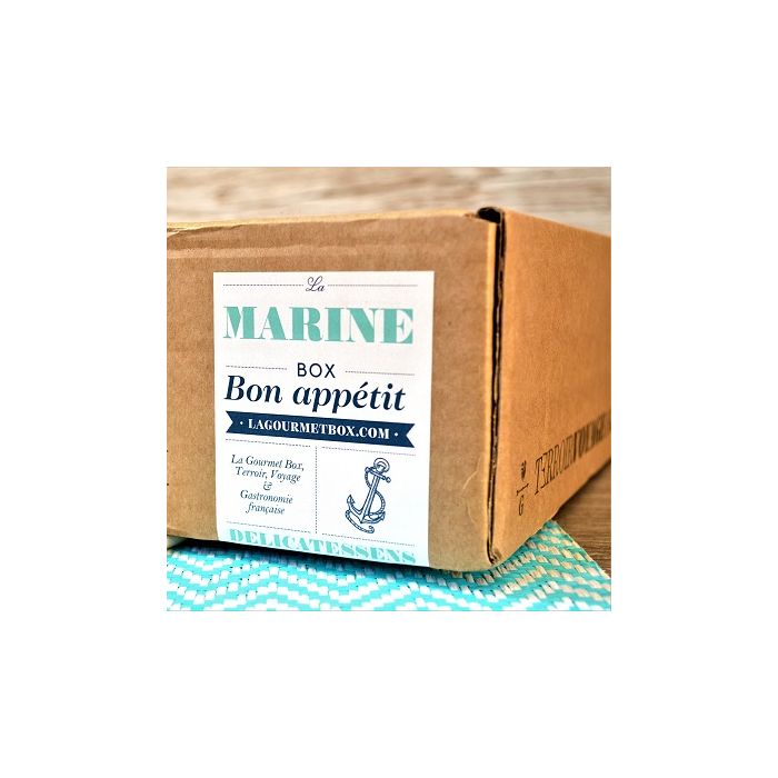Coffret Gourmand Apéro de la Mer La Gourmet Box Marine