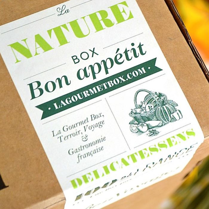 Gourmet-BIO-Vegetarier-geschenkbox mit Rotwein von La Gourmet Box 