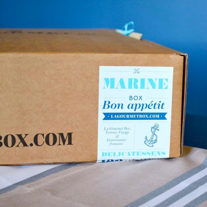 Coffret Gourmand Apéro de la Mer La Gourmet Box Marine