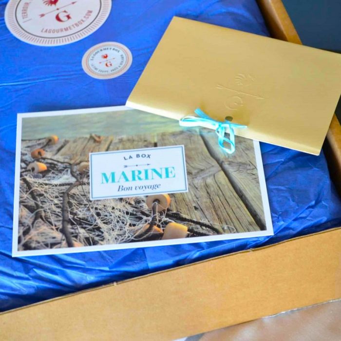 Coffret Gourmand Apéro de la Mer La Gourmet Box Marine