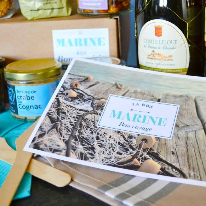 Coffret Gourmand Apéro de la Mer La Gourmet Box Marine