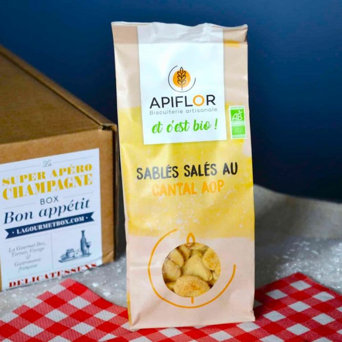 Caja Gourmet Super Aperitivos con Champagne