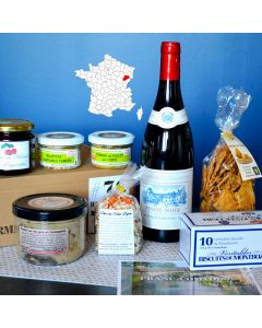Box gourmande de Noël La Mâconnaise, gastronomie de Bourgogne