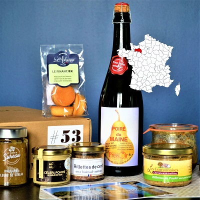 cesta gourmet Francia Pais del Loira