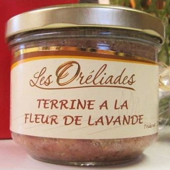 Provence lavender terrine French food and drink gift box